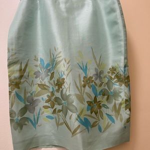 LOFT silk Skirt 8P